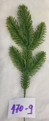 Crenguțe Artificiale de Brad verde 10 bucăți/set